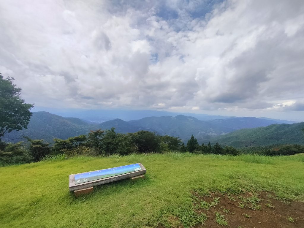 alt堂平山山頂からの眺め"
